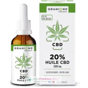 Huile CBD bio 5% – 10ml